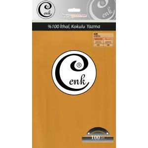 Cenk Düz Renk 100cm Hardal Yazma (301-428)