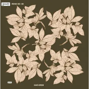 Reyyan İpek 100 cm Desenli Oyalık Yazma (ryyn-442-05)