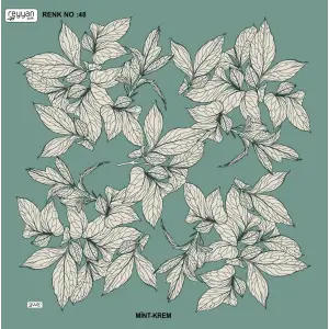 Reyyan İpek 100 cm Desenli Oyalık Yazma (ryyn-442-07)