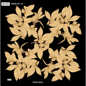 Reyyan İpek 100 cm Desenli Oyalık Yazma (ryyn-442-17)