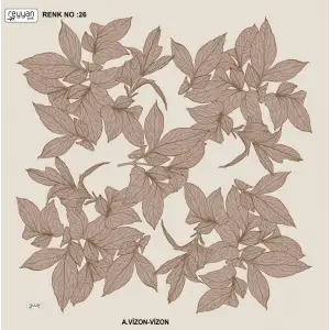 Reyyan İpek 100 cm Desenli Oyalık Yazma (ryyn-442-22)