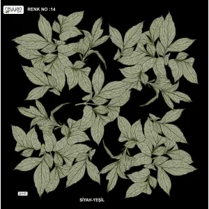 Reyyan İpek 100 cm Desenli Oyalık Yazma (ryyn-442-25)