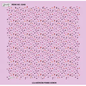 Reyyan İpek 100 cm Desenli Oyalık Yazma (ryyn-444-01)