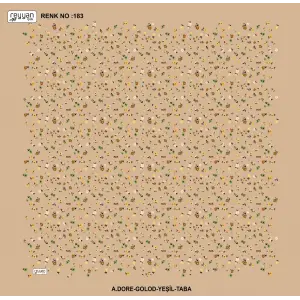 Reyyan İpek 100 cm Desenli Oyalık Yazma (ryyn-444-16)