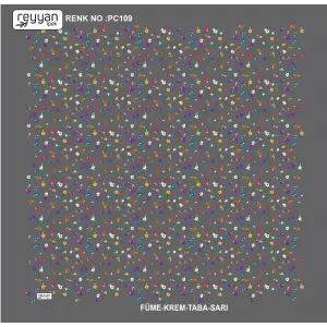 Reyyan İpek 100 cm Desenli Oyalık Yazma (ryyn-444-25)