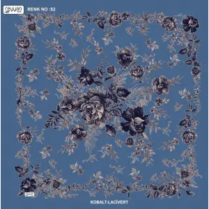 Reyyan İpek 100 cm Desenli Oyalık Yazma (ryyn-445-05)