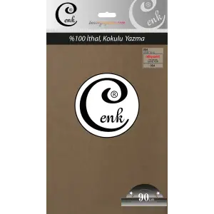 Cenk Yazma 90cm Düz Tekli Poşet Yazma Deve Tüyü (90cm-054)