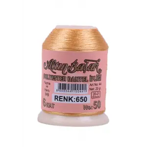 Altınbaşak 20 Gram Polyester Oya İpi (Renk:650)
