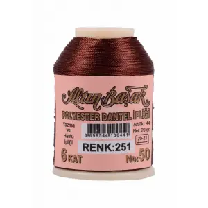 Altınbaşak 20 Gram Polyester Oya İpi (Renk:251)