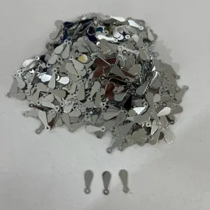 Pleksi Oya İşleme Pulu 50 gr. İnce Damla Gümüş (pul03-09)