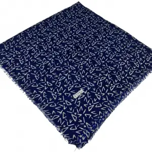 Eyfel Dimi Koton Eşarp Lacivert-Vizon Serisi (FE523-15)