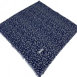 Eyfel Dimi Koton Eşarp Lacivert-Vizon Serisi (FE523-05)