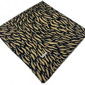 Eyfel Dimi Koton Eşarp Siyah-Karamel Serisi (FE525-21)