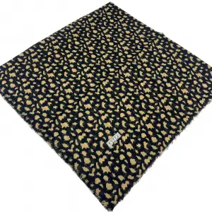 Eyfel Dimi Koton Eşarp Siyah-Karamel Serisi (FE525-22)