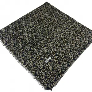 Eyfel Dimi Koton Eşarp Siyah-Karamel Serisi (FE525-02)