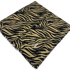 Eyfel Dimi Koton Eşarp Siyah-Karamel Serisi (FE525-08)