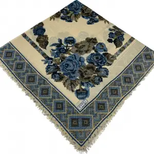 Eyfel Dimi Pamuk Eşarp (FE529-12)