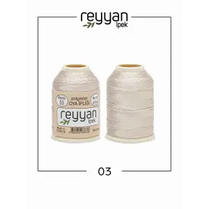 Reyyan İpek 20 gr. Polyester Oya İpi 10lu Kutu-003-1