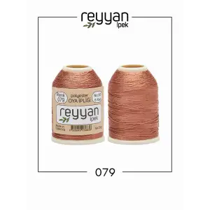 Reyyan İpek 20 gr. Polyester Oya İpi 10lu Kutu-079-1