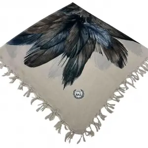 Naz İpek Koton Sökme Boncuklu Yazma (sm-41-01)