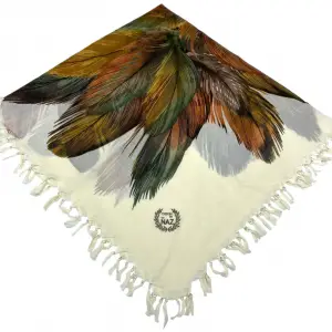 Naz İpek Koton Sökme Boncuklu Yazma (sm-41-06)