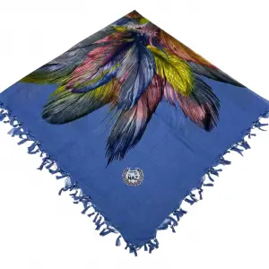 Naz İpek Koton Sökme Boncuklu Yazma (sm-41-08)