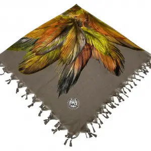 Naz İpek Koton Sökme Boncuklu Yazma (sm-41-10)