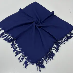 Firuze Düz Renk Sökme Boncuklu Koton Yazma (sm-48-04)