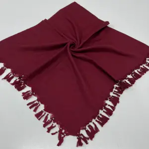 Firuze Düz Renk Sökme Boncuklu Koton Yazma (sm-48-07)