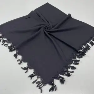 Firuze Düz Renk Sökme Boncuklu Koton Yazma (sm-48-12)