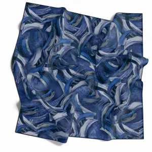 Mono Scarfs El Dikişli Dijital Soft Eşarp-soft08-03