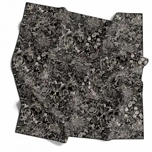 Mono Scarfs El Dikişli Dijital Soft Eşarp-soft10-14