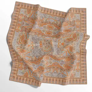 İpekal El Dikişli Dijital Soft Eşarp-soft14-07