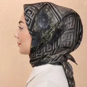 Locella El Dikişli Dijital Soft Eşarp-soft16-04