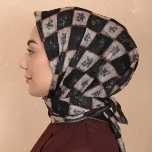 Locella El Dikişli Dijital Soft Eşarp-soft17-06