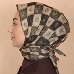 Locella El Dikişli Dijital Soft Eşarp-soft17-08