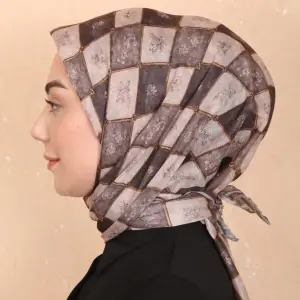 Locella El Dikişli Dijital Soft Eşarp-soft17-10