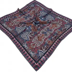 İpekal El Dikişli Dijital Soft Eşarp-soft14-04