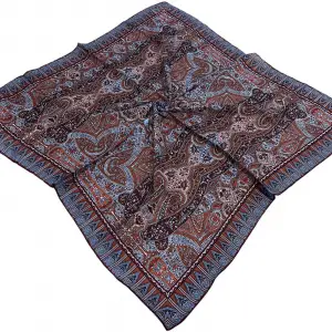 İpekal El Dikişli Dijital Soft Eşarp-soft14-02