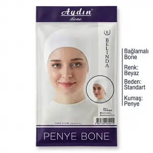 Aydın Penye İpli Beyaz Bone (PB01-02)