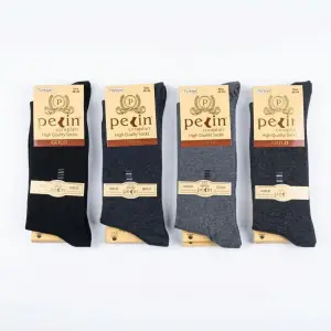 Pelin Erkek Soket Çorap 12 Adet-(EÇ01-01)