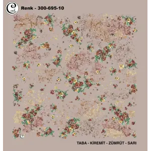 Cenk 100 cm Desenli Oyalık Yazma (Cnk-695-10)