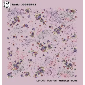 Cenk 100 cm Desenli Oyalık Yazma (Cnk-695-13)