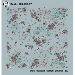 Cenk 100 cm Desenli Oyalık Yazma (Cnk-695-17)