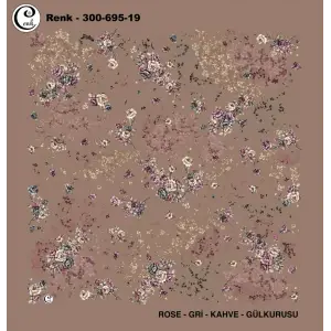 Cenk 100 cm Desenli Oyalık Yazma (Cnk-695-19)