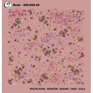 Cenk 100 cm Desenli Oyalık Yazma (Cnk-695-20)