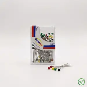 Nazarone Karışık Renk Toplu Eşarp iğnesi 1 Adet (Eİ01-06)