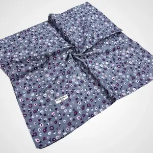 Huzurlu İpek Desenli Dikişli Yazma - (hd02-10)