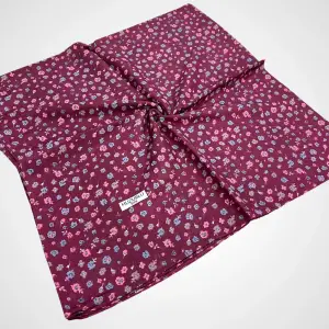 Huzurlu İpek Desenli Dikişli Yazma - (hd02-11)