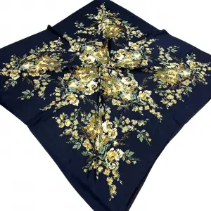 Huzurlu İpek Polyester Oyalık Yazma 100 cm - (PY02-10)